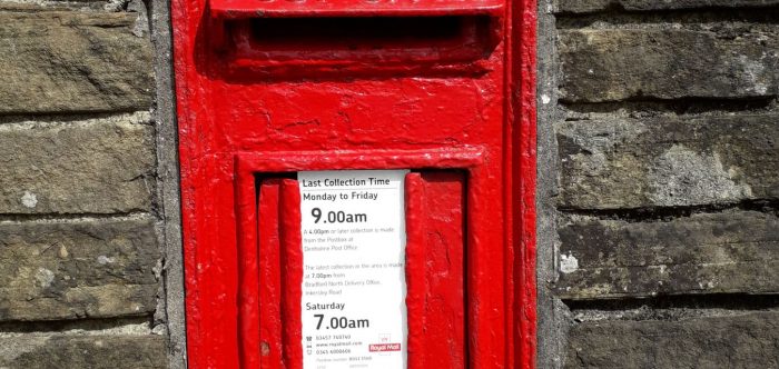 Edward VII Postbox at Wells Head