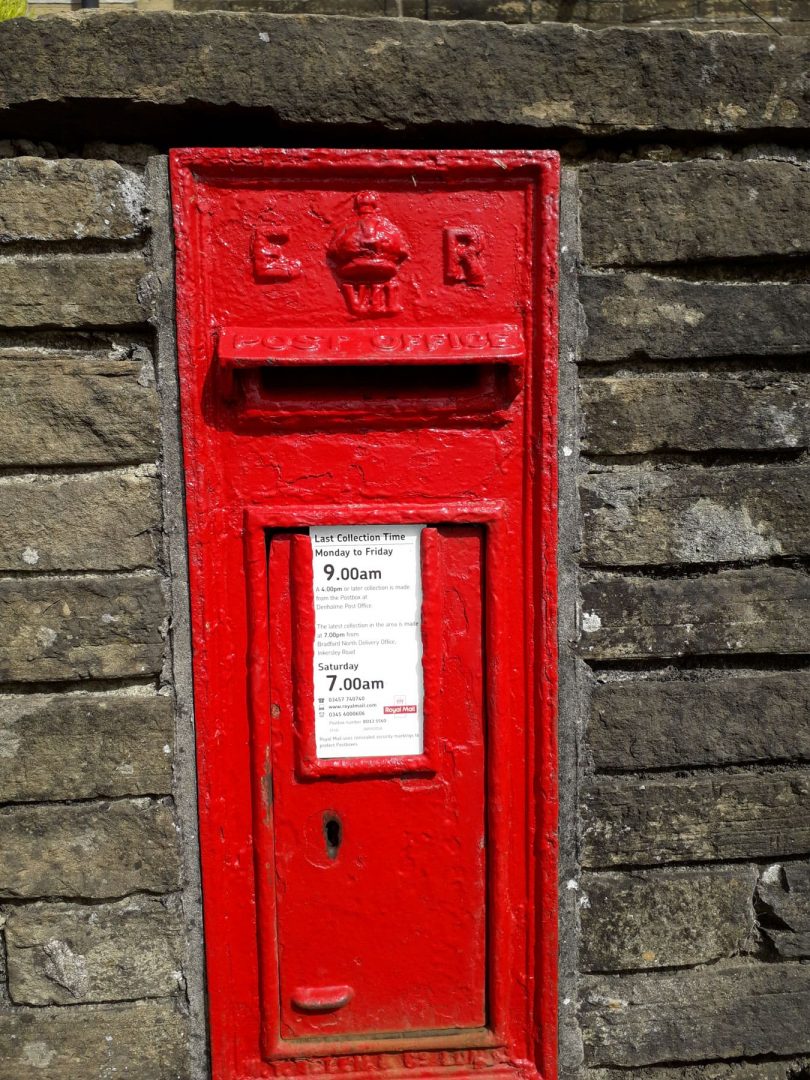 Edward VII Postbox at Wells Head
