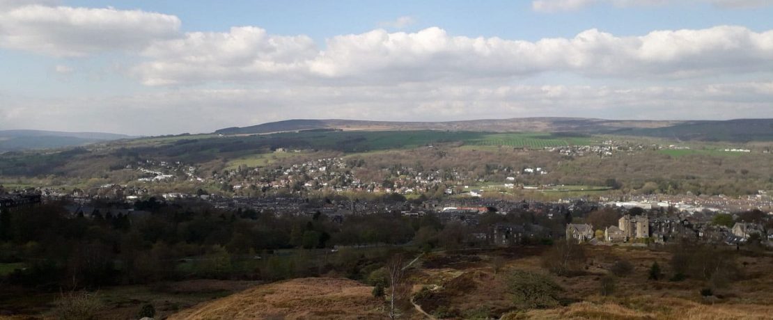 Ilkley from White Wells