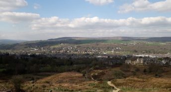 Ilkley from White Wells