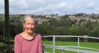 Norah McWilliam of the Queensbury Tunnel Society